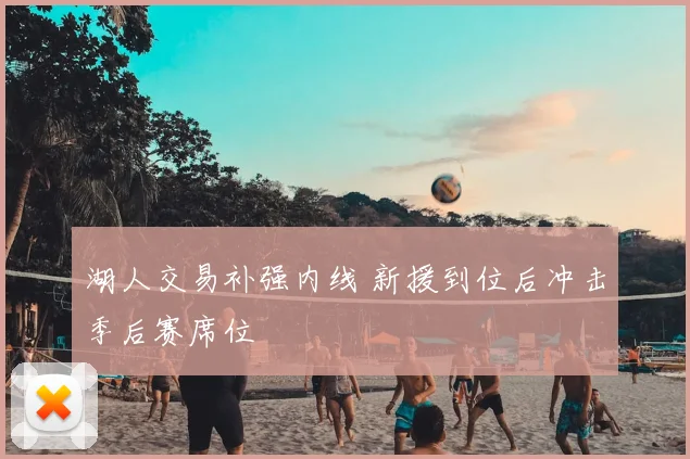 湖人交易补强内线 新援到位后冲击季后赛席位