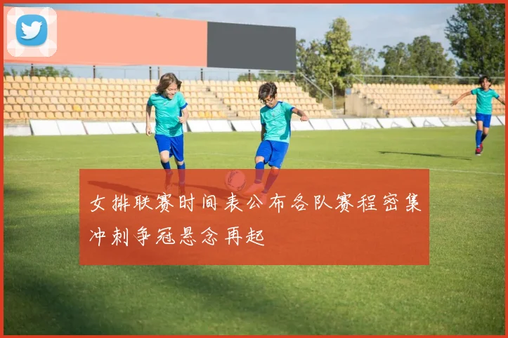 女排联赛时间表公布各队赛程密集冲刺争冠悬念再起